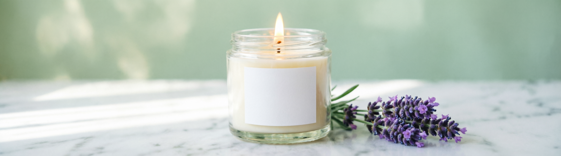 Lavender soy candle